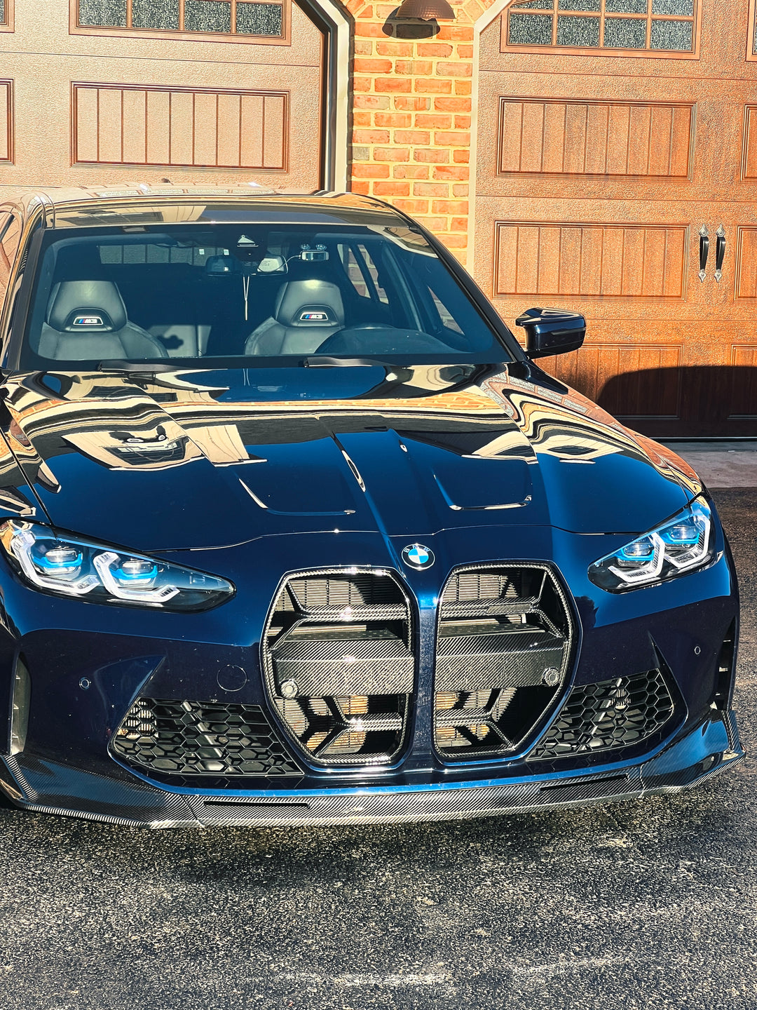 V Style Front Lip - 2021+ BMW G8X M3/M4