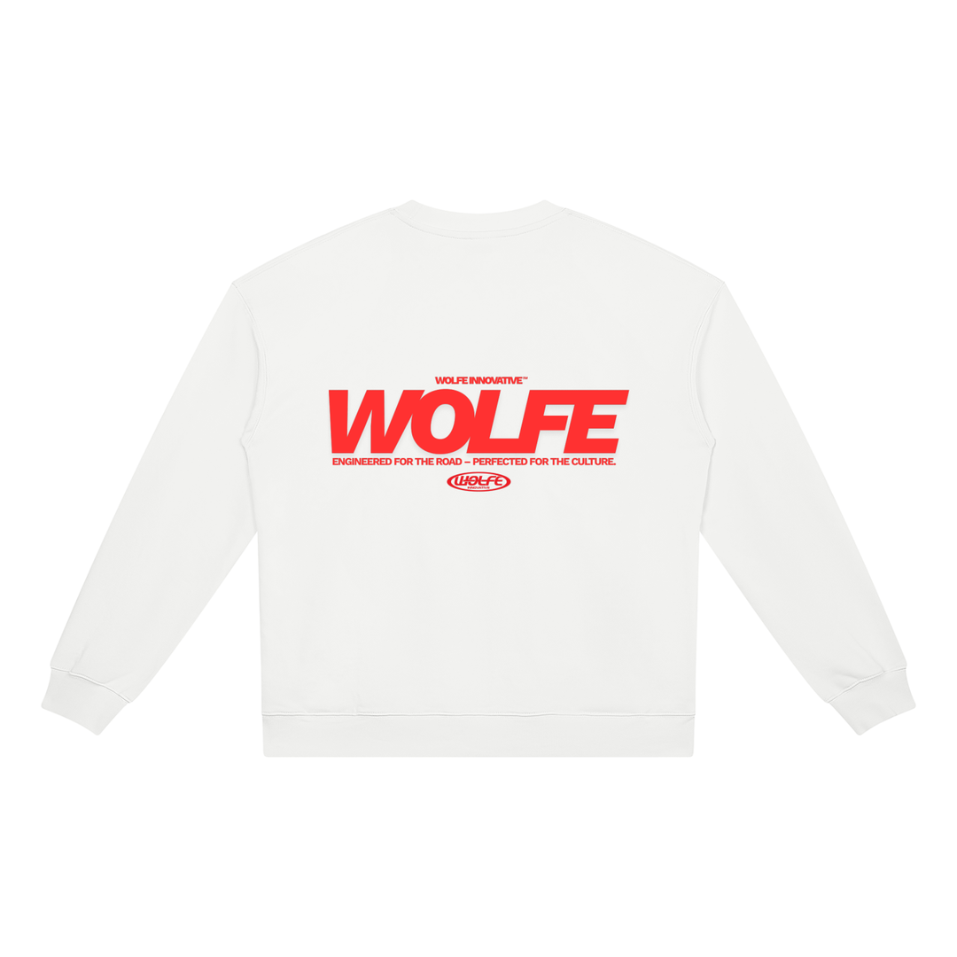WOLFE Classic Crewneck White